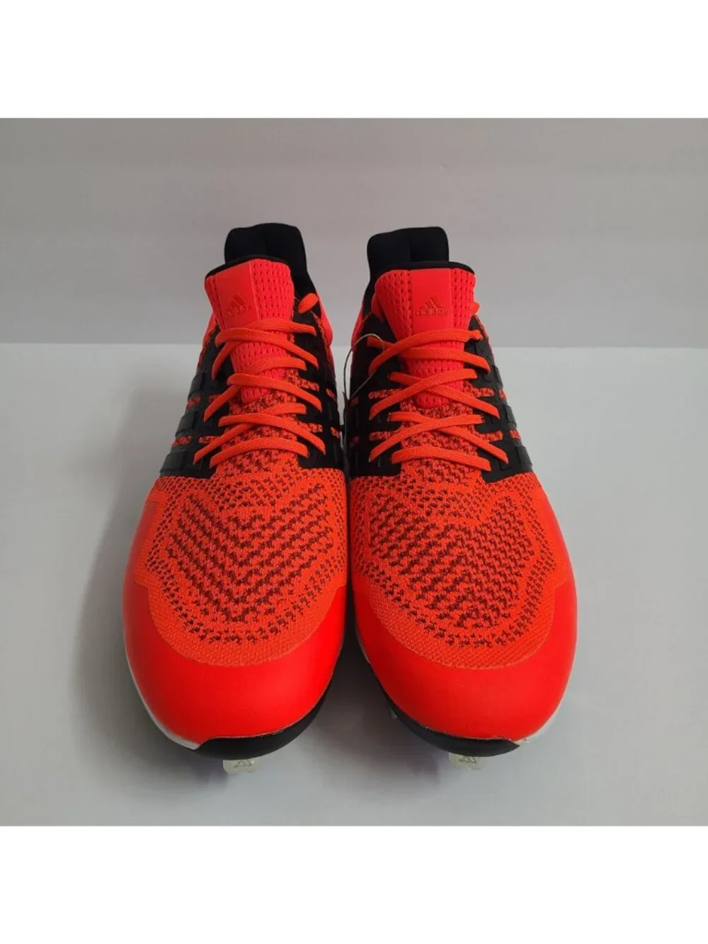 NEW Adidas Ultraboost DNA 1.0 Metal Baseball Cleats IH5210 Size 12 Solar Red